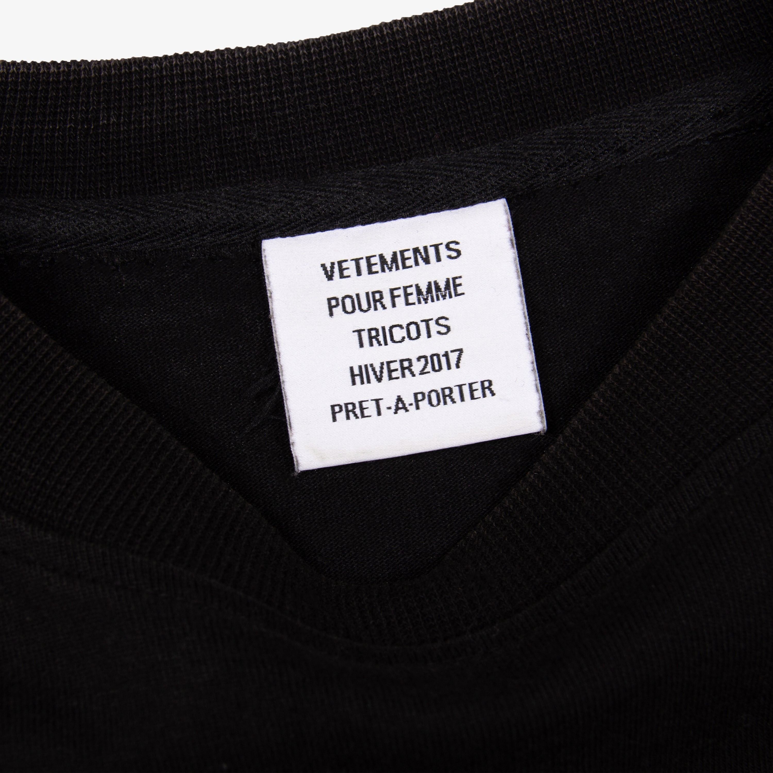 Vetements VETEMENTS TFD LONG SLEEVE Size US S / EU 44-46 / 1 - 4 Thumbnail