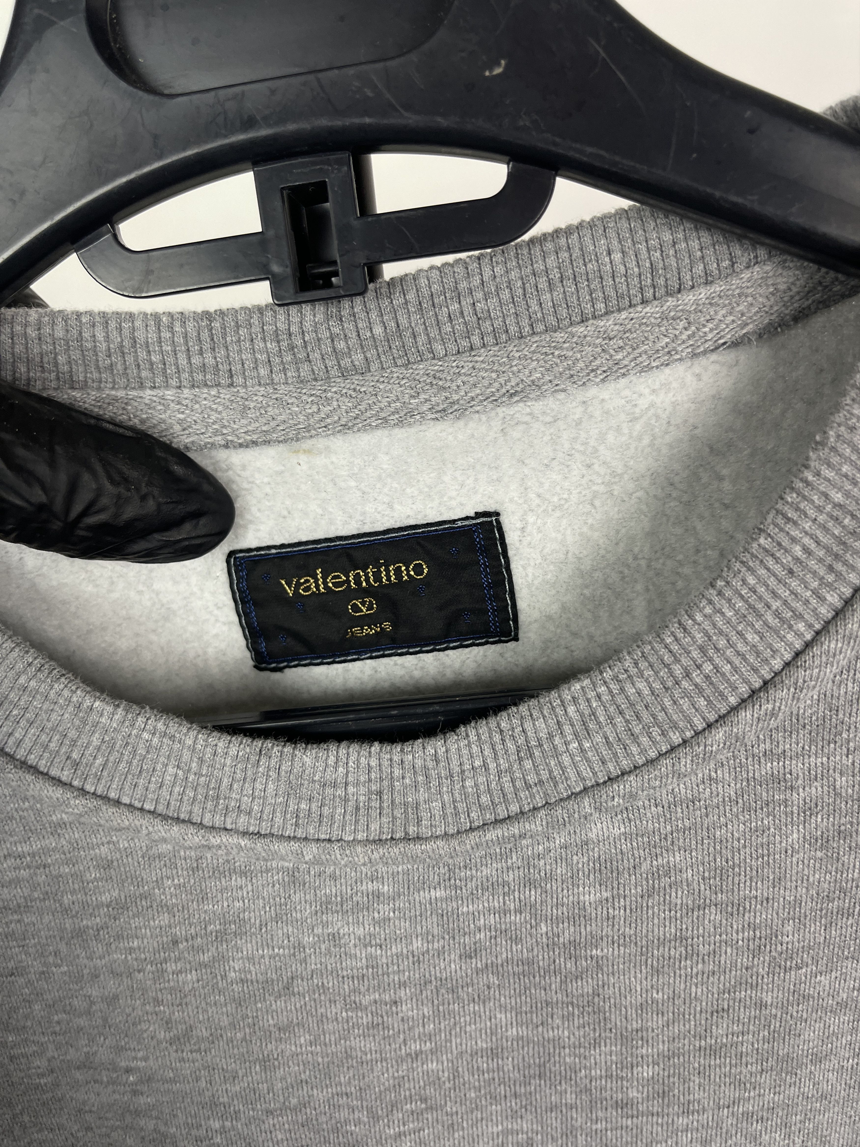 Valentino Valentino sweatshirt vintage Centr logo S M gray Size US M / EU 48-50 / 2 - 5 Thumbnail