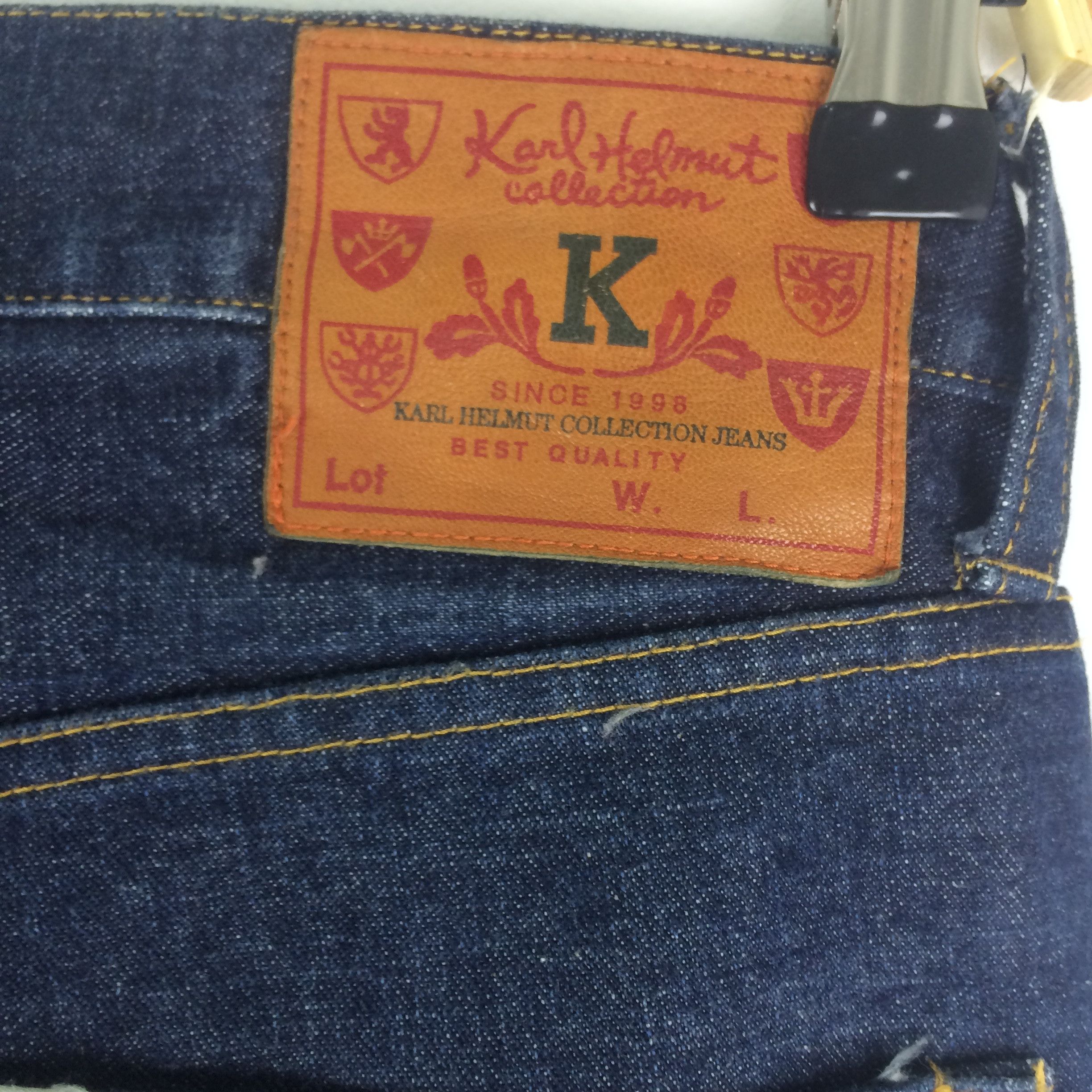 Helmut Lang × Karl Helmut × Pink House X11 KARL HELMUT COLLECTION X PINK HOUSE JEANS JAPANESE Size US 30 / EU 46 - 4 Thumbnail