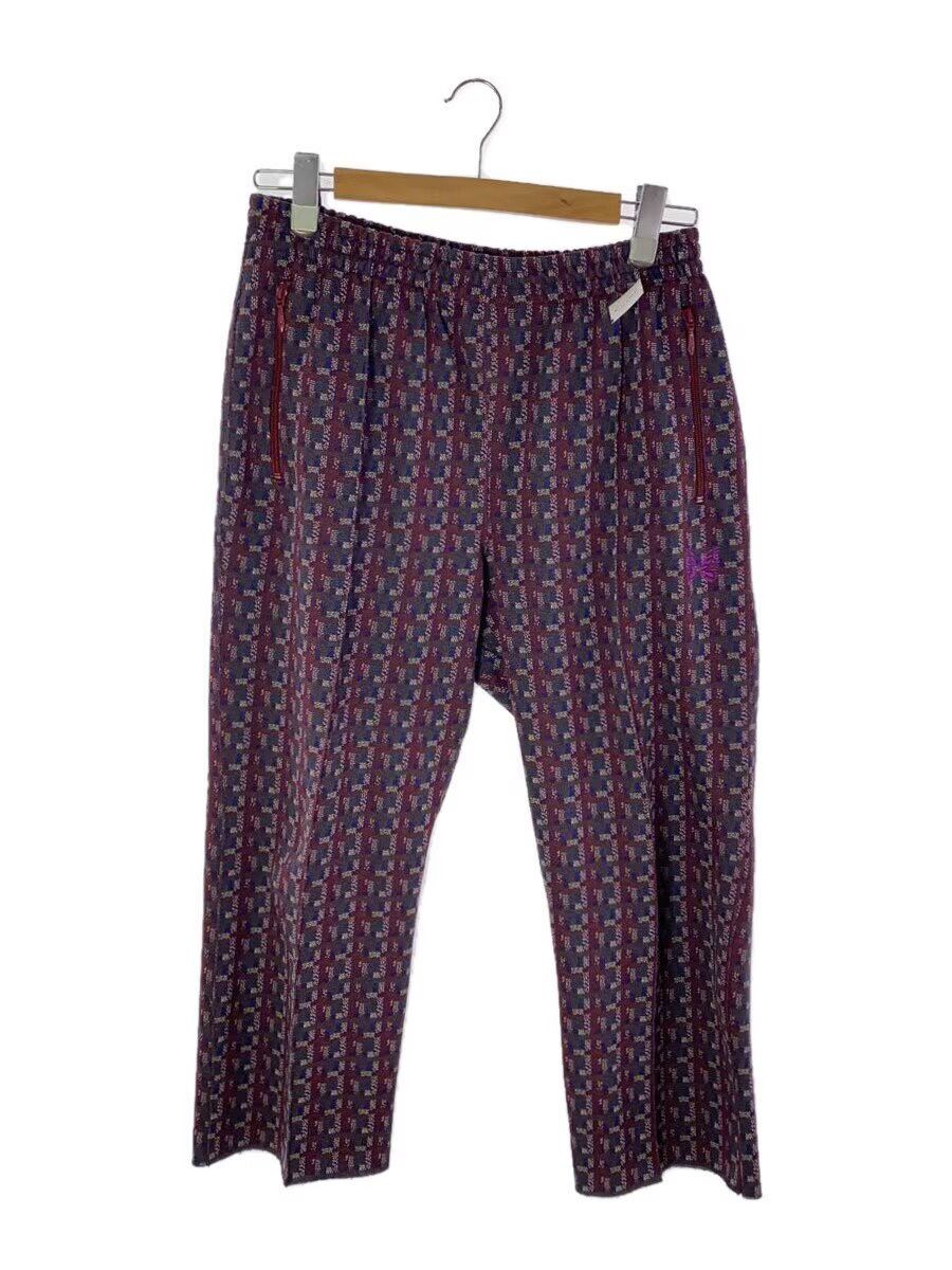Needles Needles Polyester Track Pants Bordeaux Size US 34 / EU 50 - 1 Thumbnail