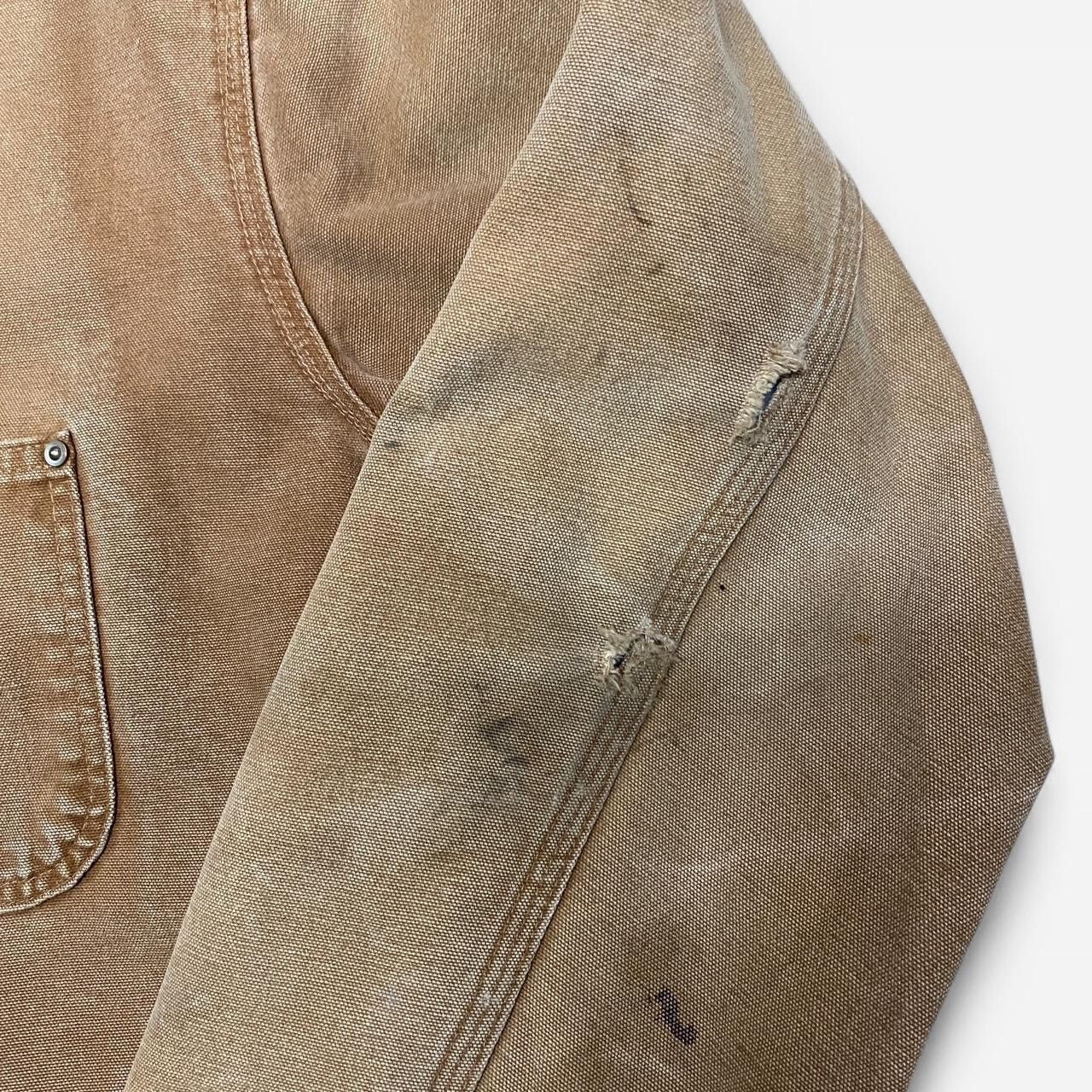 Carhartt Vintage Carhartt Blanket Lined Chore Coat Work beige Jacket Size US L / EU 52-54 / 3 - 4 Thumbnail
