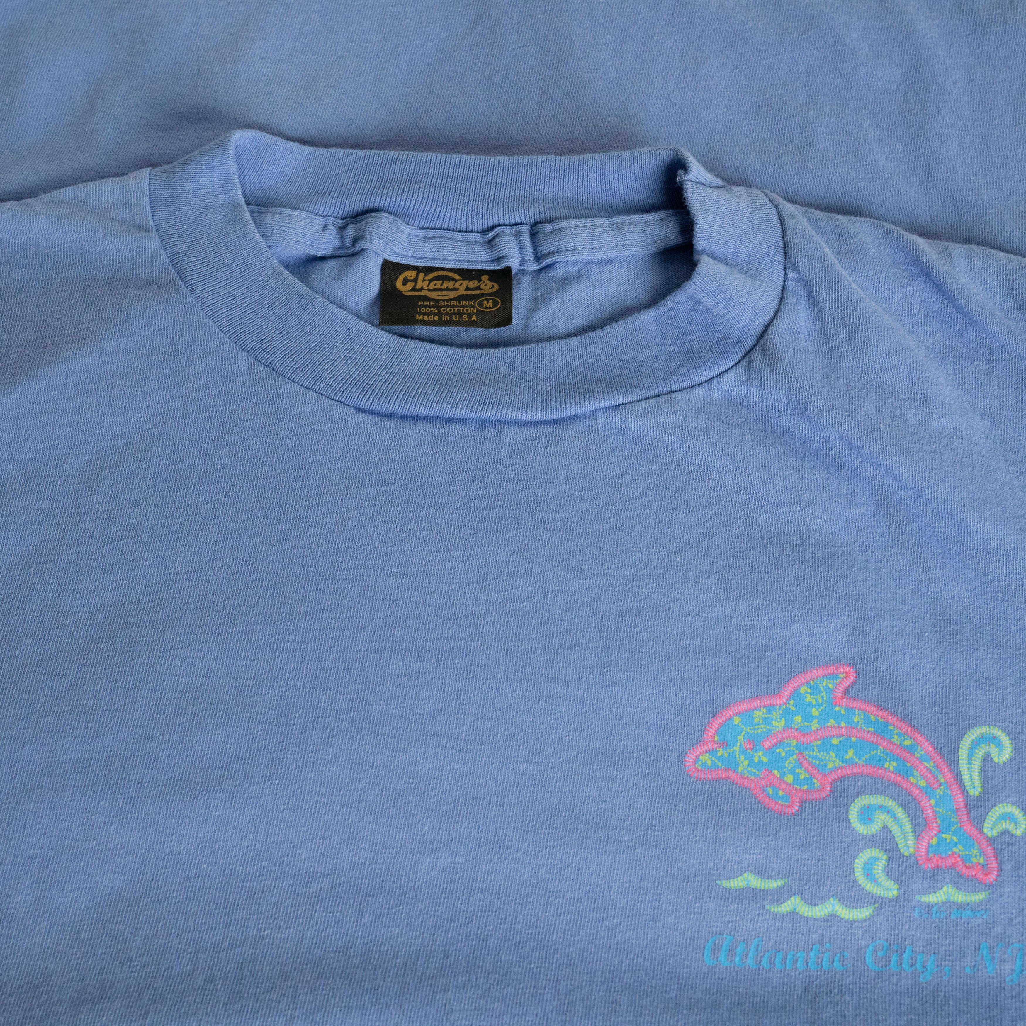 Vintage Vintage 1990's Atlantic City New Jersey Tee Shirt Size US M / EU 48-50 / 2 - 3 Thumbnail