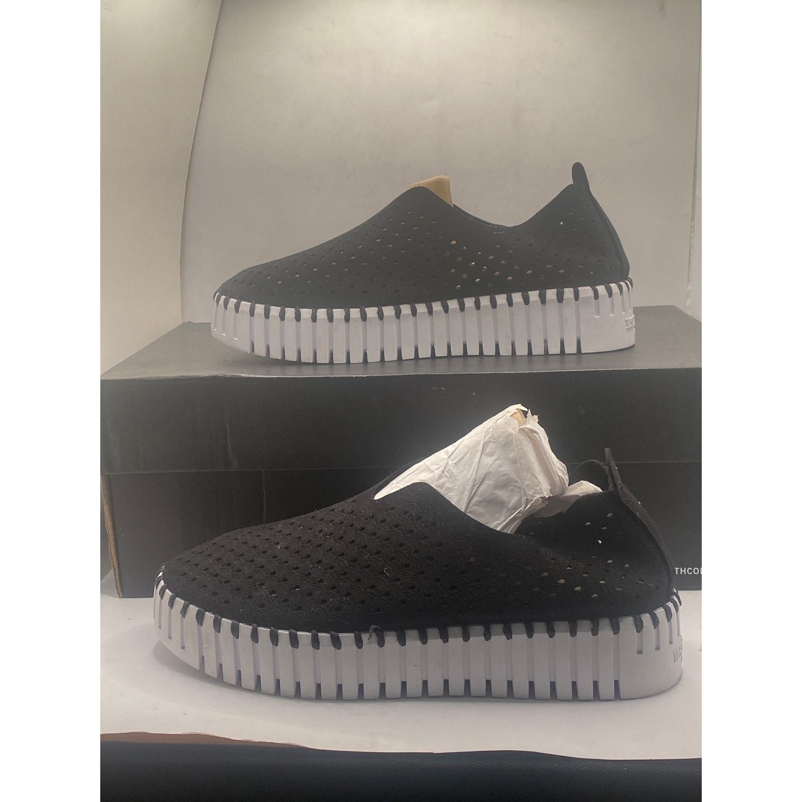 Ilse Jacobsen ILSE JACOBSEN Tulip Slip-On Platform Black Size 37 EU/ 7 US Size US 7 / IT 37 - 3 Thumbnail