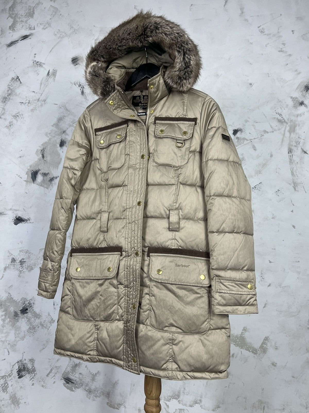 Barbour Barbour Artic Parka Puffer Long Jacket Size UK 12 USA 8 Size M / US 6-8 / IT 42-44 - 2 Thumbnail
