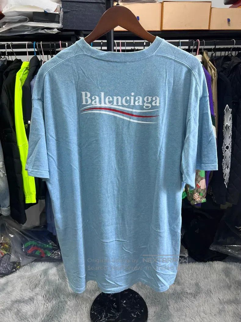 Balenciaga Balenciaga Wave Short-Sleeve Size US L / EU 52-54 / 3 - 2 Thumbnail