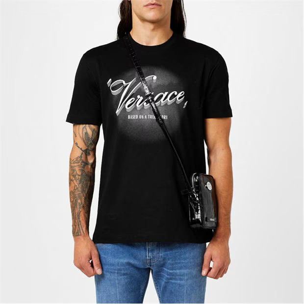 Versace o1g2r1mq0824 T-Shirts in Black Size US XL / EU 56 / 4 - 3 Thumbnail