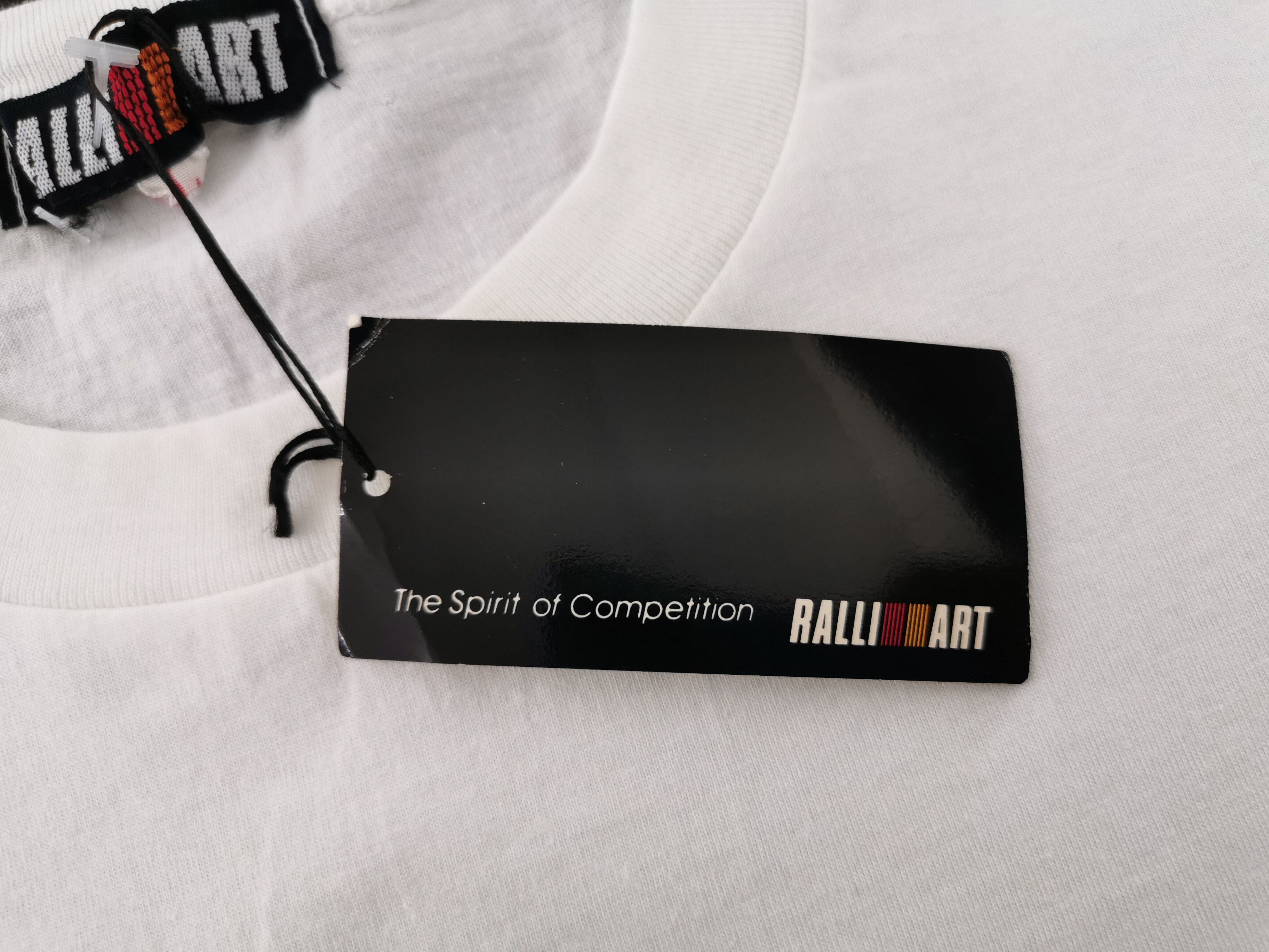 Vintage Vintage 90s Ralliart "The Spirit Of Competition" N.W.T. Tee Size US M / EU 48-50 / 2 - 5 Thumbnail