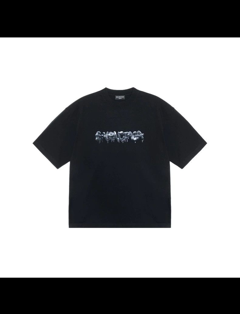 Balenciaga Balenciaga Mercury Jelly Graffiti Short Sleeve 2504-Nextarr Size US XS / EU 42 / 0 - 7 Thumbnail