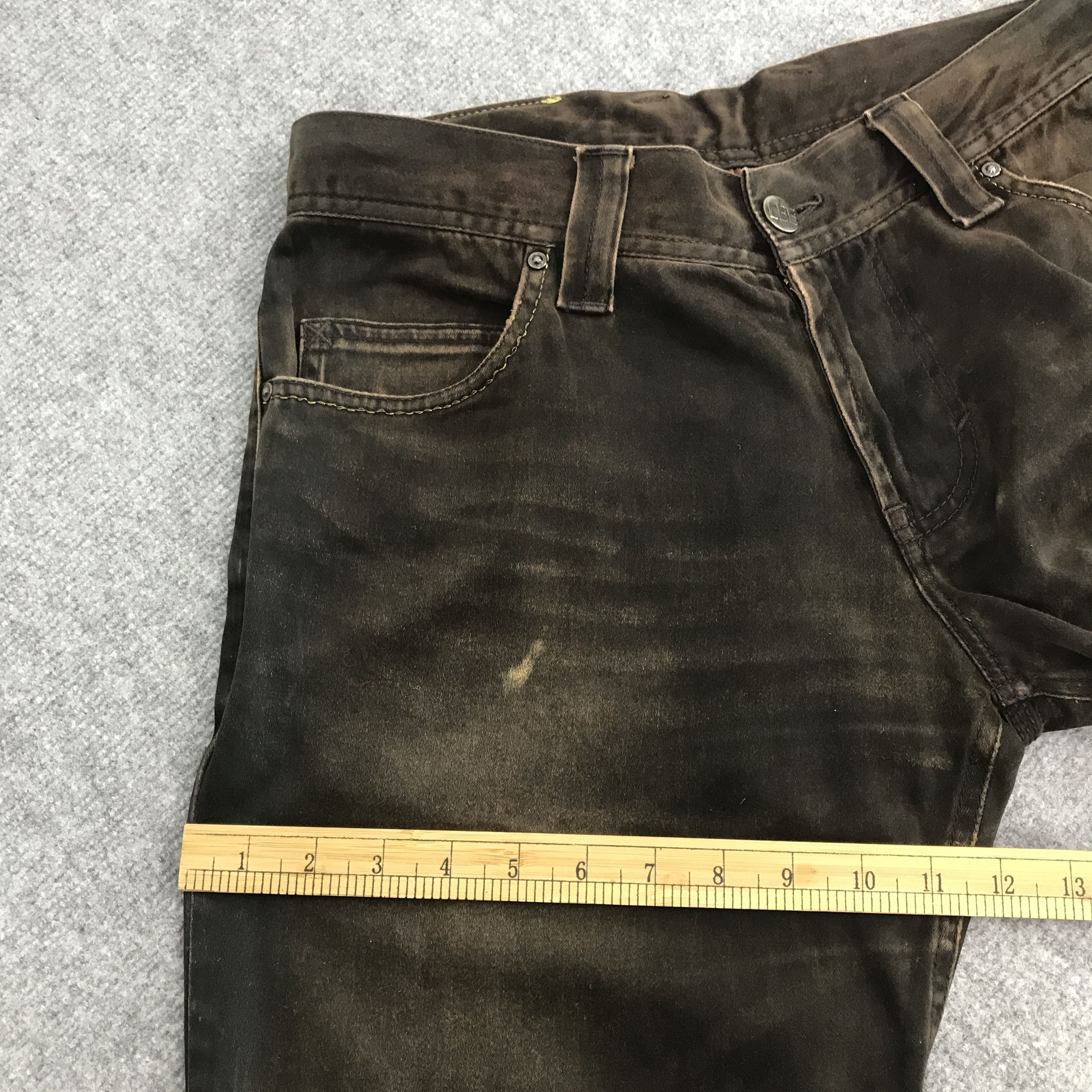 Lee Rare Lee brown Japan design Bootcut pants Size US 30 / EU 46 - 9 Thumbnail