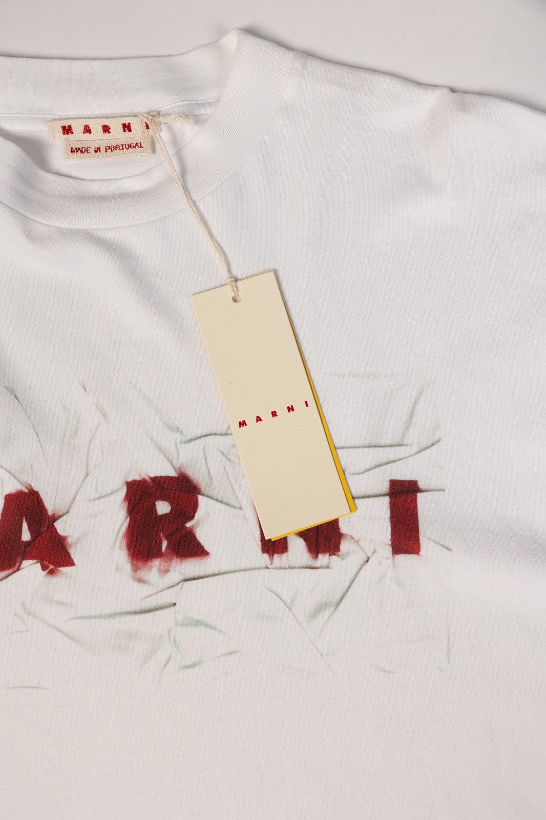 Marni Marni Smeared Logo Tee Size US M / EU 48-50 / 2 - 4 Thumbnail