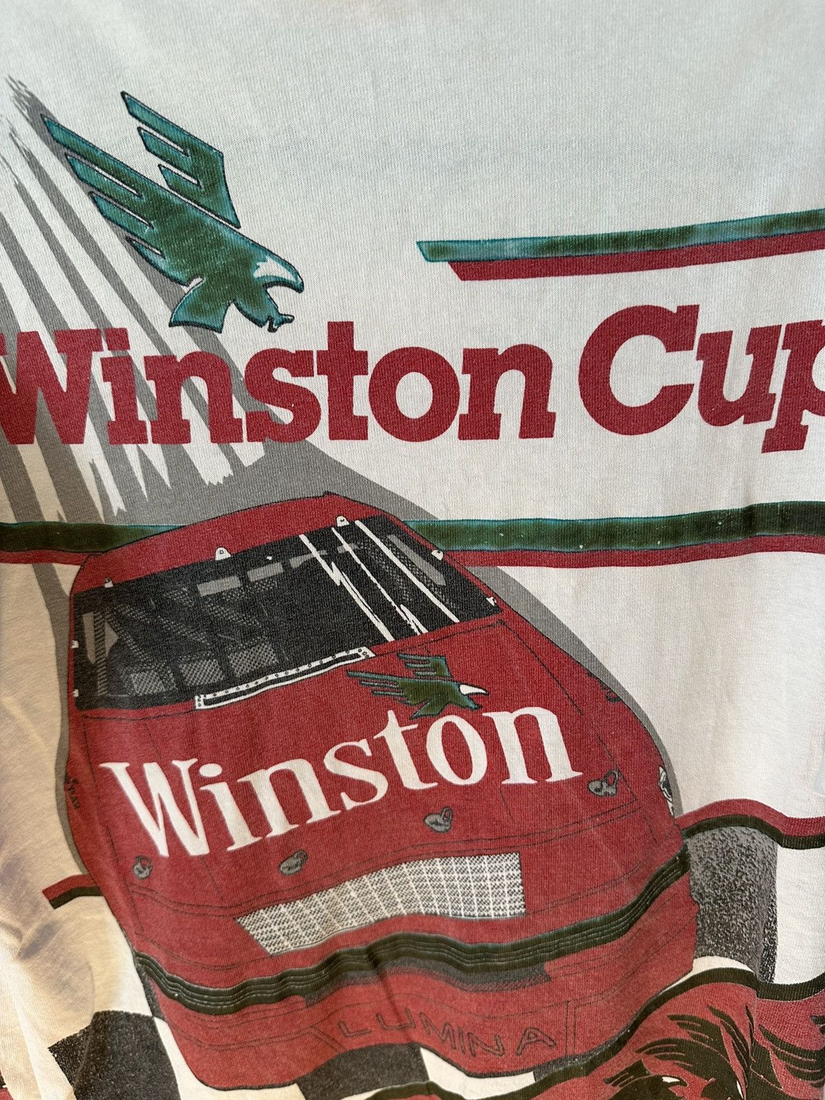Other Vintage Winston cup racing tee Size US XL / EU 56 / 4 - 10 Thumbnail