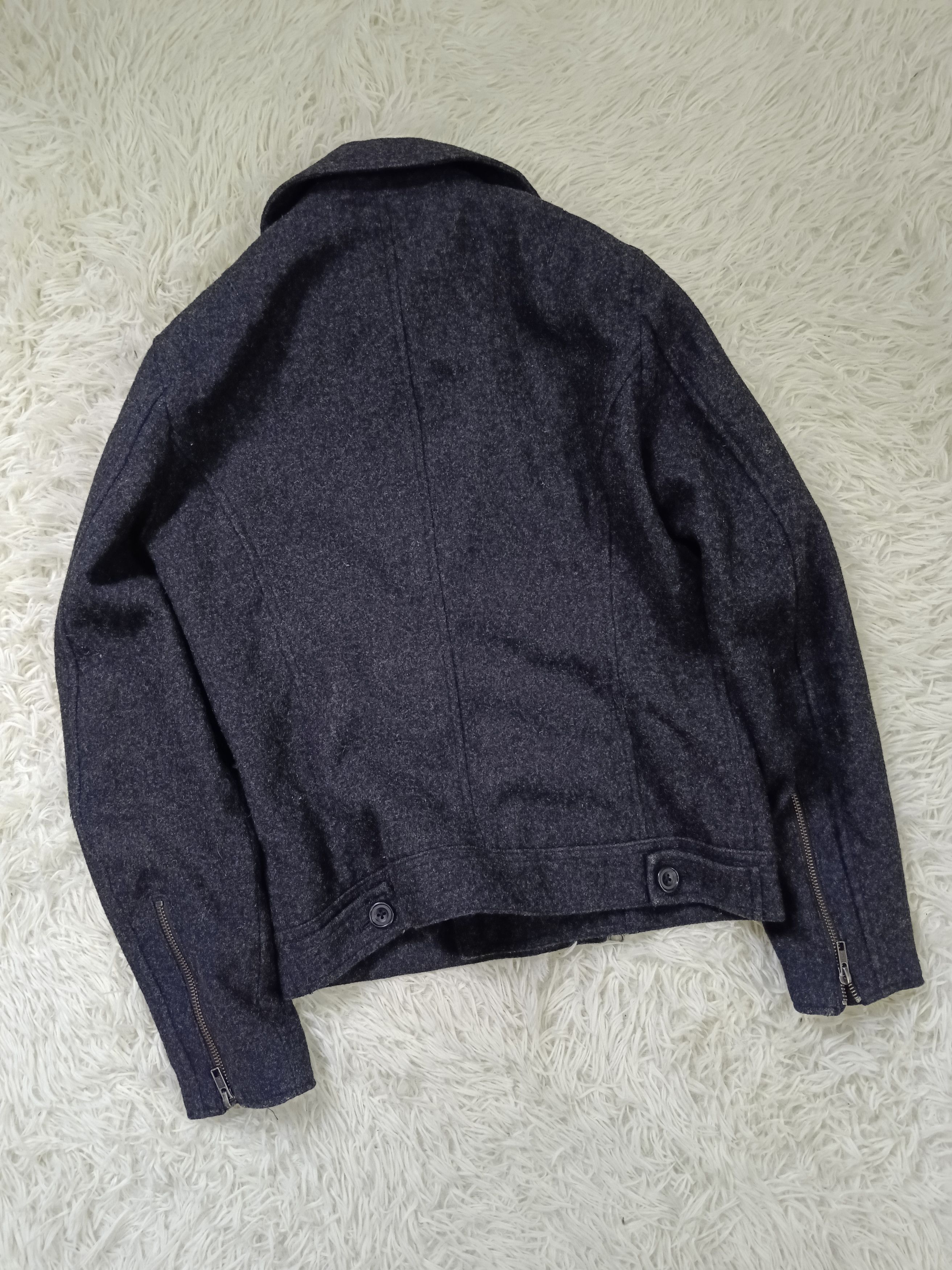 Japanese Brand EDGE RUPERT DOUBLE COLLER WOOL JACKET Size US S / EU 44-46 / 1 - 3 Thumbnail