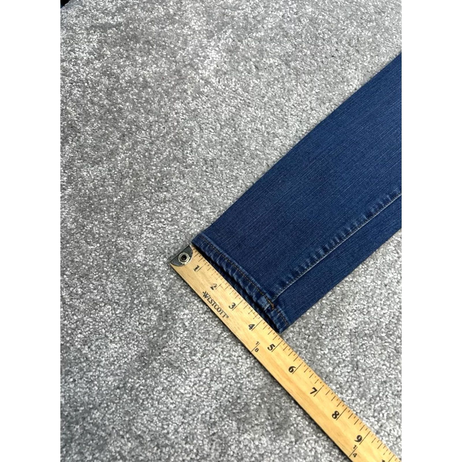 Madewell Madewell Roadtripper Jeans Womens 28 Blue Denim Logo Mid Rise Skinny Leg 28x28 Size 28" / US 6 / IT 42 - 4 Thumbnail