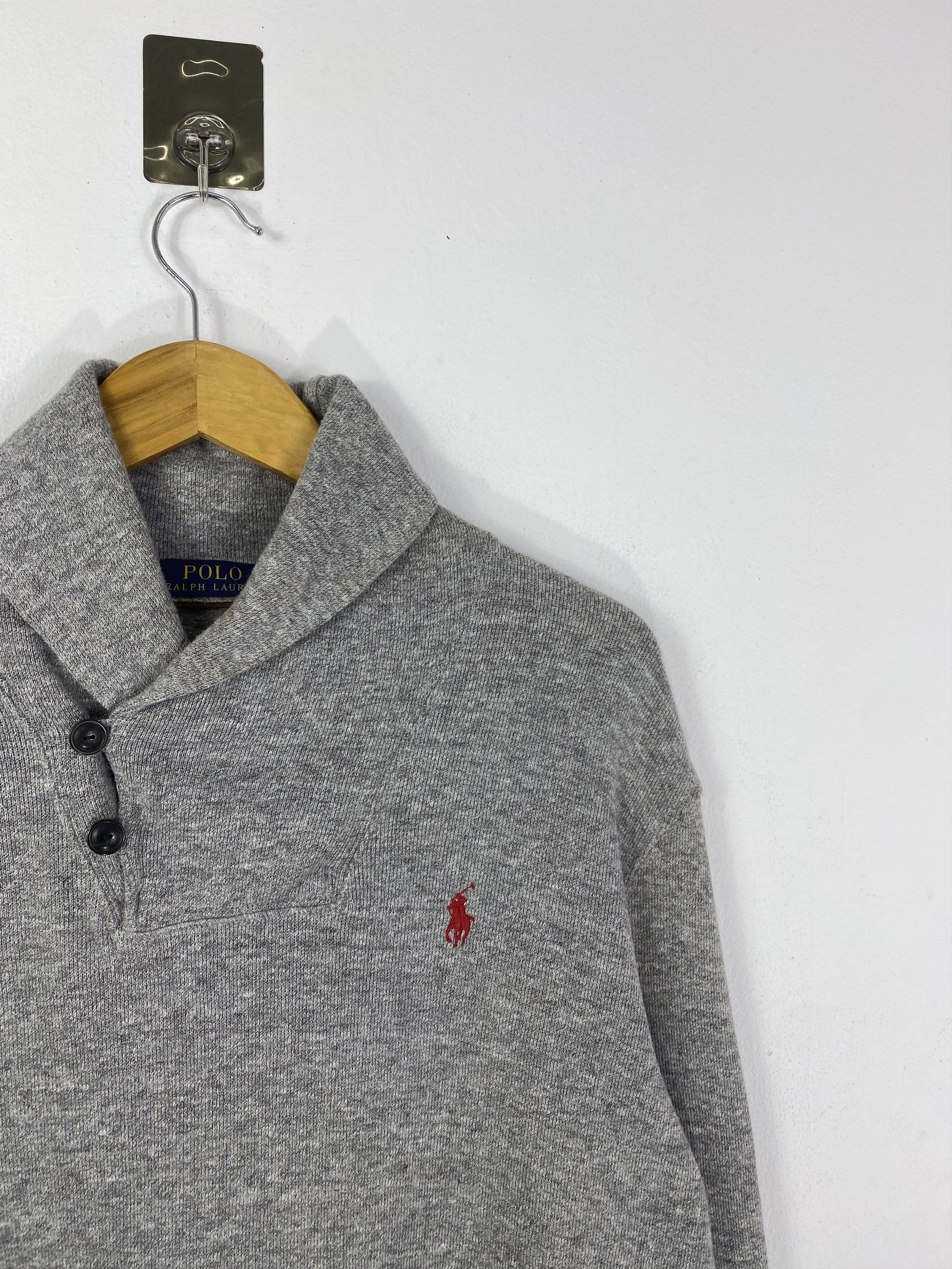Polo Ralph Lauren Vintage Polo Ralph Lauren Knit Sweatshirt SH0120 Size US S / EU 44-46 / 1 - 10 Thumbnail