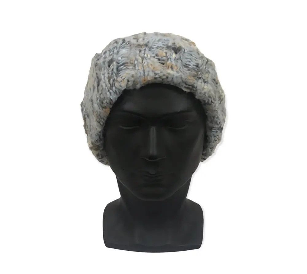 Japanese Brand × Kapital × Vintage Japanese Brand Knit Design Beanie Hat Size ONE SIZE - 2 Thumbnail