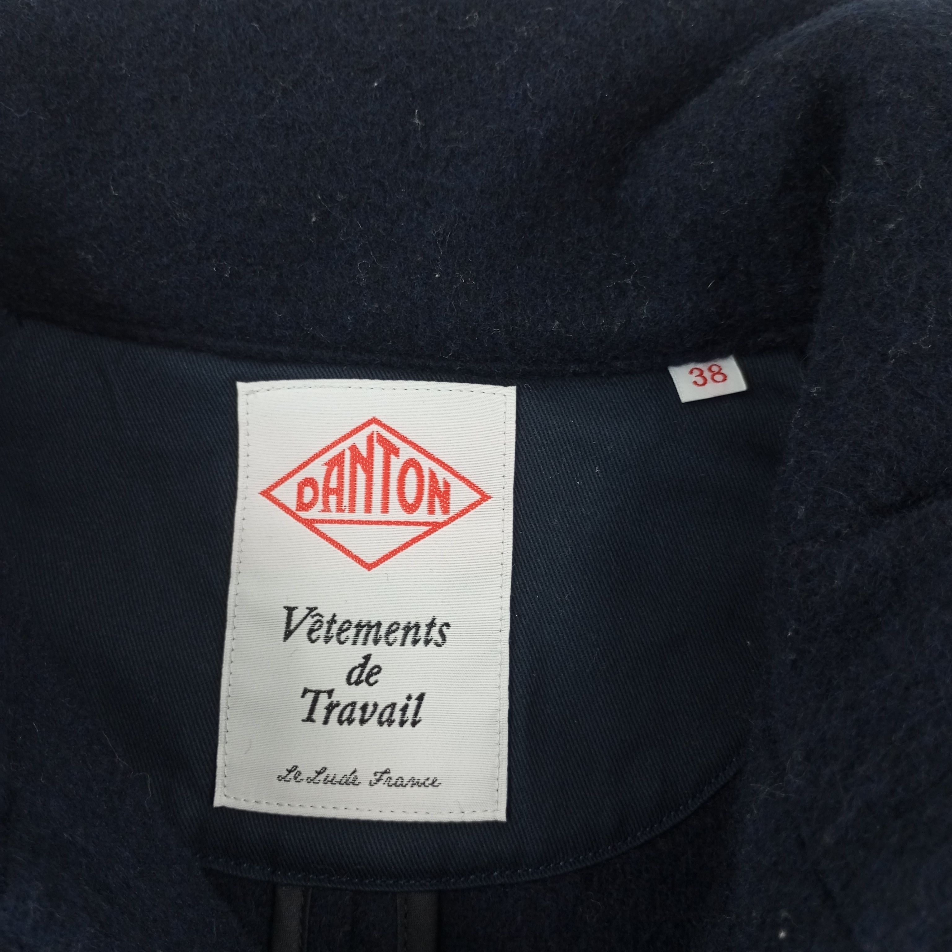 Danton Vintage Danton Vetements De Travail Jacket c229n18 Size US S / EU 44-46 / 1 - 4 Thumbnail