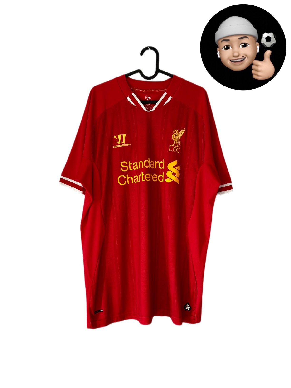 Vintage × Warrior 2013 2014 Liverpool Warrior Away Kit Vintage Soccer Jersey Size US XL / EU 56 / 4 - 1 Thumbnail