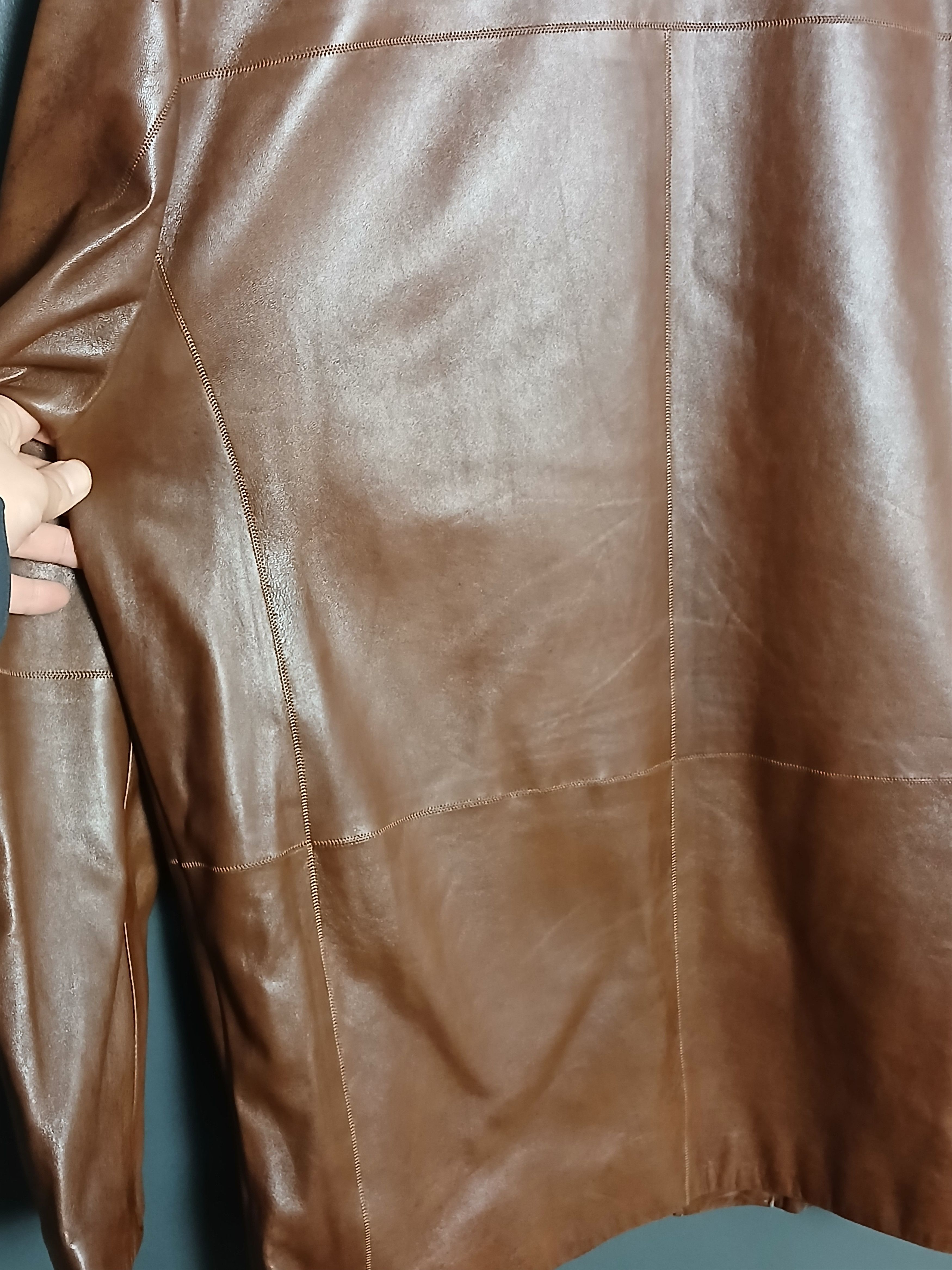 Vintage Vintage Leather Jacket Size US XL / EU 56 / 4 - 4 Thumbnail