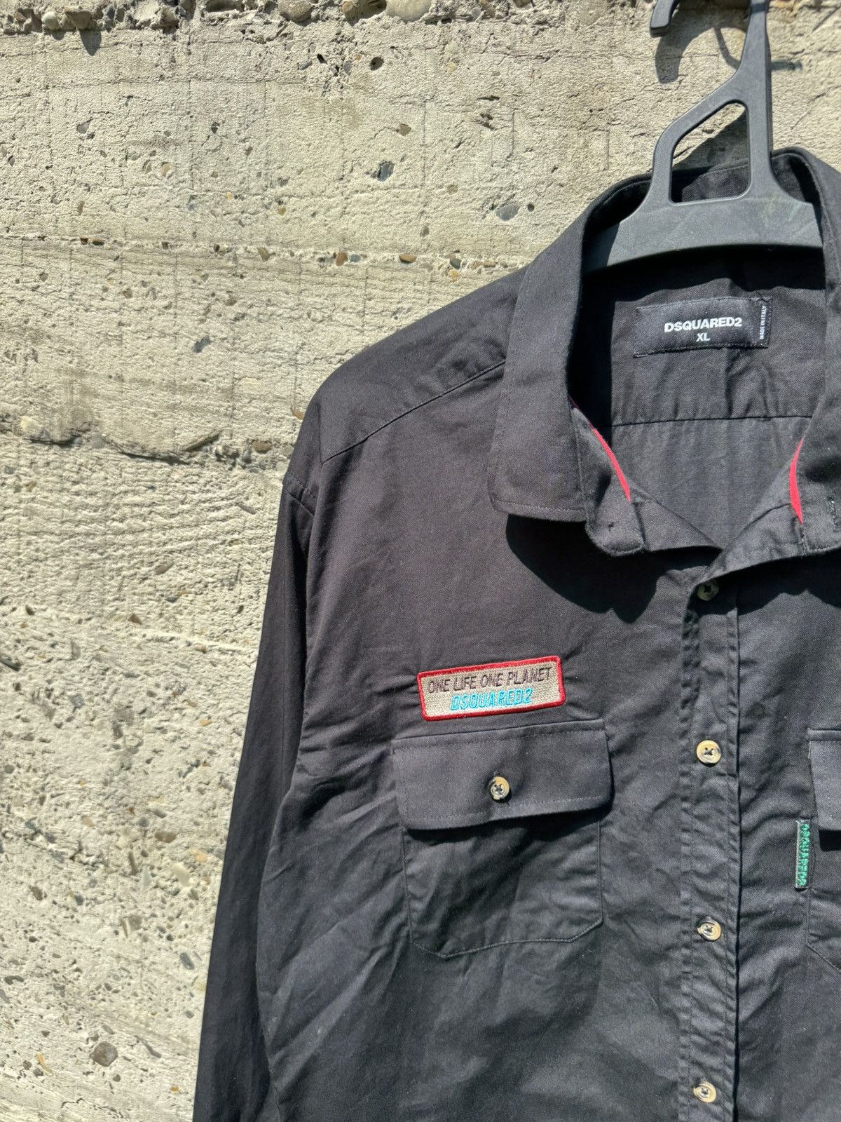Dsquared2 Dsquared2 Putch Shirt Button Up Size US XL / EU 56 / 4 - 8 Thumbnail