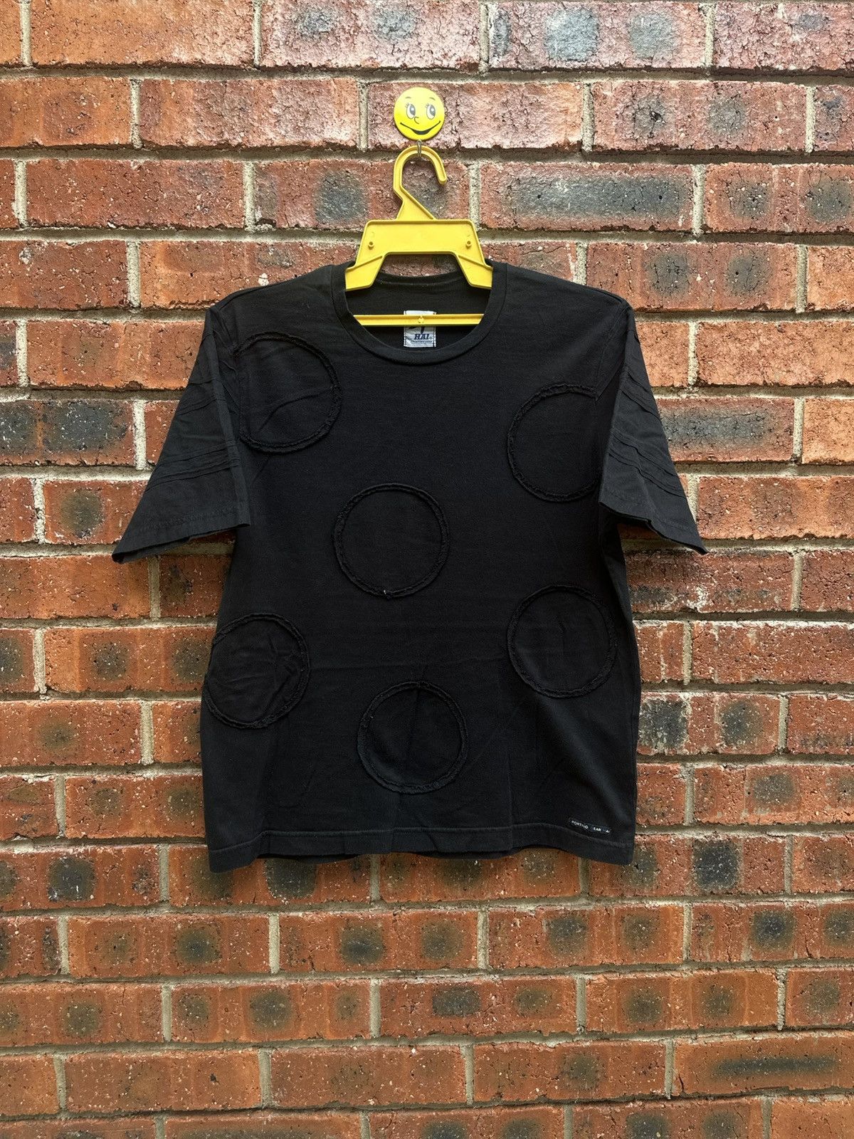 Hai Sporting Gear × Issey Miyake × Vintage Vintage Hai Sporting Gear Pacthwork Tee Size US M / EU 48-50 / 2 - 1 Thumbnail