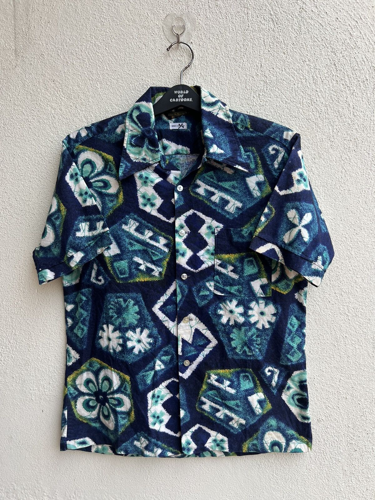 Sears Vintage 70s Sears Art Hawaiian Shirt Size US M / EU 48-50 / 2 - 20 Thumbnail