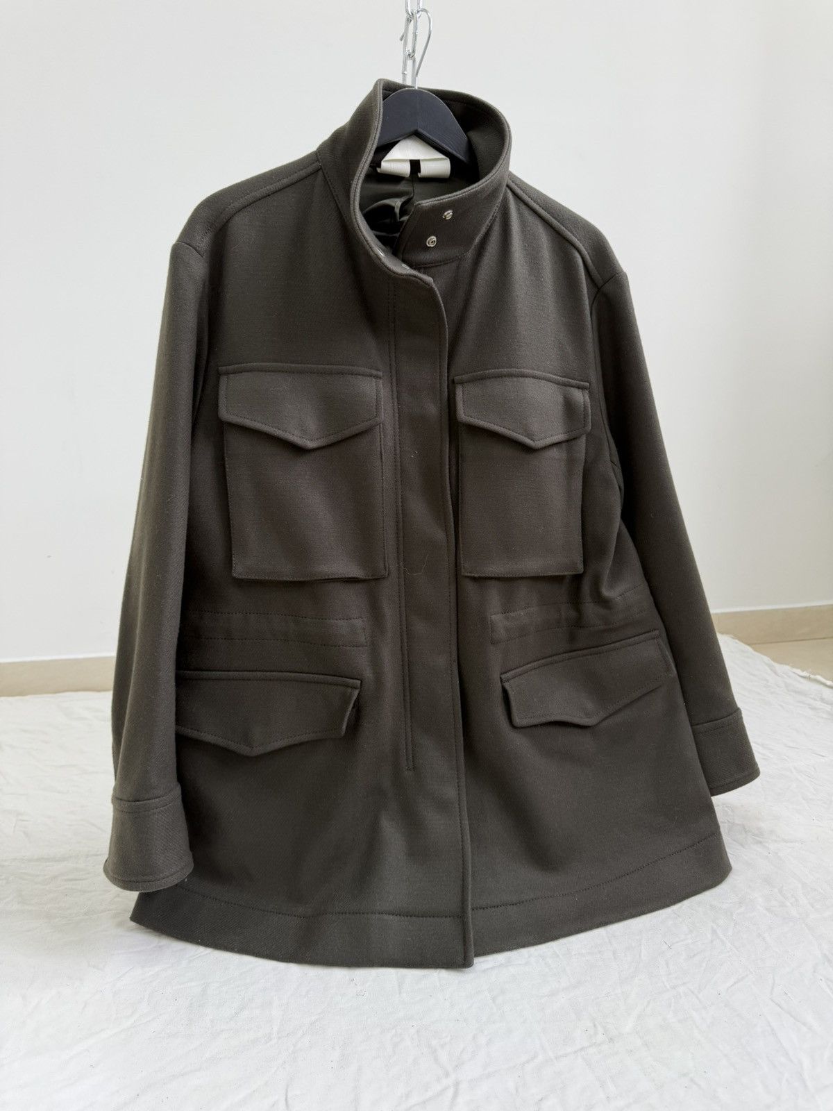 Arket Arket Green Utility Cargo Jacket Size L / US 10 / IT 46 - 2 Thumbnail