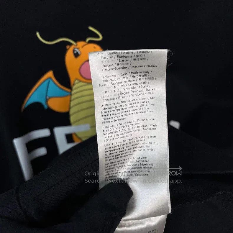 Fendi Fendi Pokémon Collaboration Little Red Dragon Short Sleeve Size US S / EU 44-46 / 1 - 8 Thumbnail