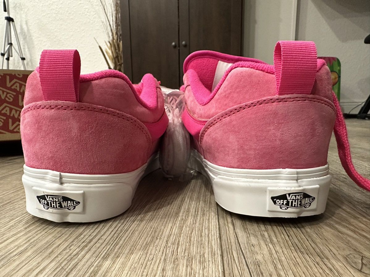 Vans Nubuck Pink Glow Knu Skool Vans Size US 8.5 / EU 41-42 - 4 Thumbnail