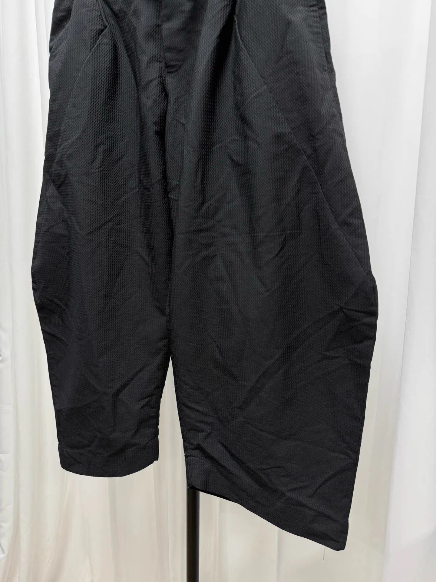 Issey Miyake Issey miyake men Pleated 3D Cropped Pants K20 Size US 33 - 3 Thumbnail