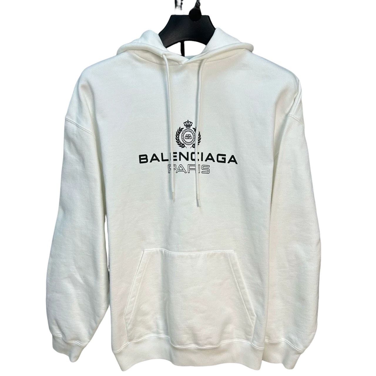 Balenciaga Balenciaga Crown Logo Hoodie Size S Size US S / EU 44-46 / 1 - 1 Thumbnail