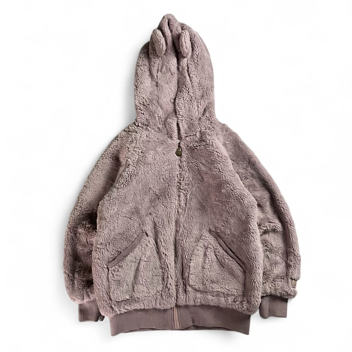 Angel Blue Meezo piano sherpa Ear zip hoodie✨ Size US M / EU 48-50 / 2 - 3 Thumbnail