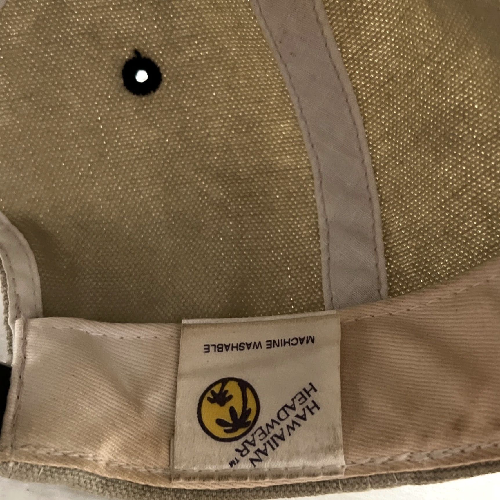 Vintage VINTAGE Hawaiian Headwear Hangloose Hat SnapBack Maui Brown Men One Size Cotton Blend Canvas Embroidered Hawaiian Mens Size ONE SIZE - 8 Thumbnail