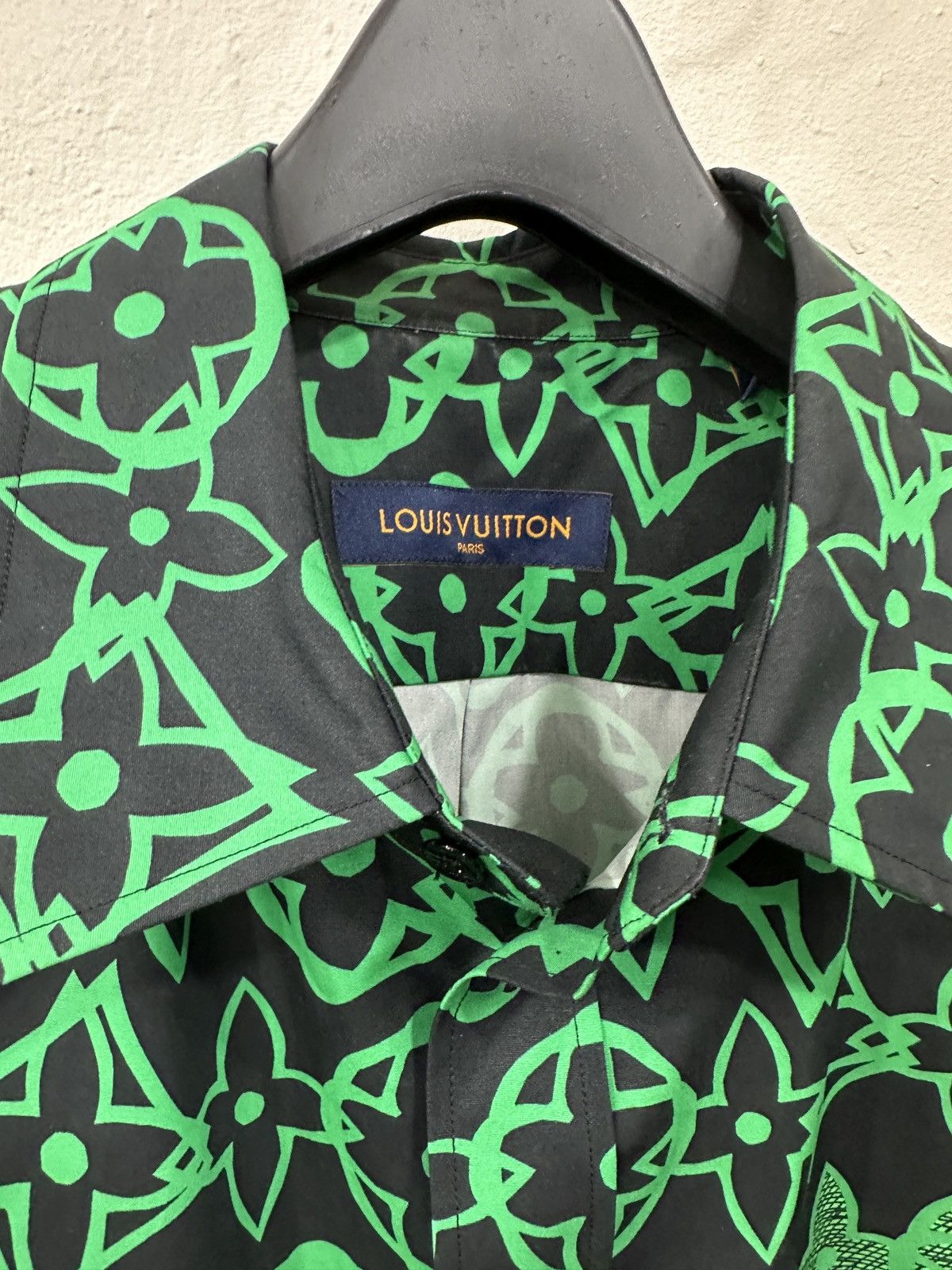 Louis Vuitton wax oversized print shirt Size US L / EU 52-54 / 3 - 4 Thumbnail