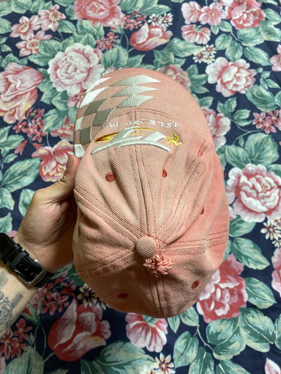 Other Vintage TT Isle Of Man Racing Hat Cap 90s Size ONE SIZE - 7 Thumbnail