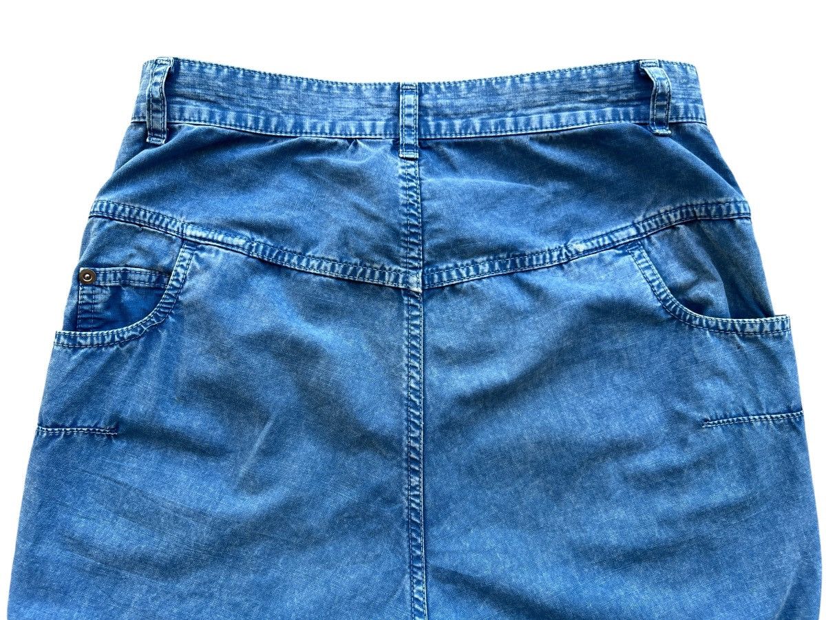 Designer × Issey Miyake × mercibeaucoup Mercibeaucoup By Issey Miyake Multipocket Denim Pants Size 29" - 6 Thumbnail