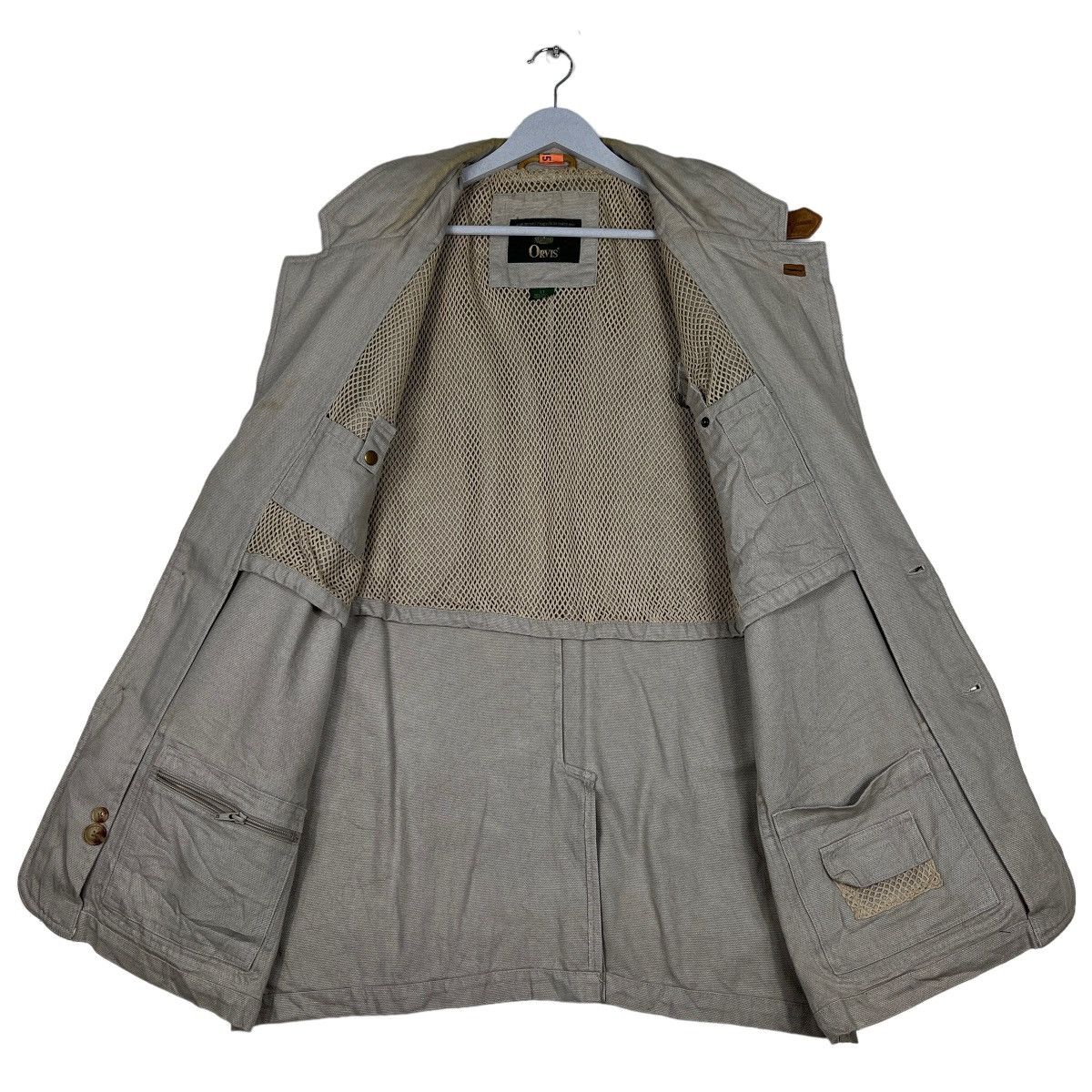 Hunter 🔥 VINTAGE ORVIS SAFARI HUNTING DUCK JACKET Size US L / EU 52-54 / 3 - 11 Thumbnail