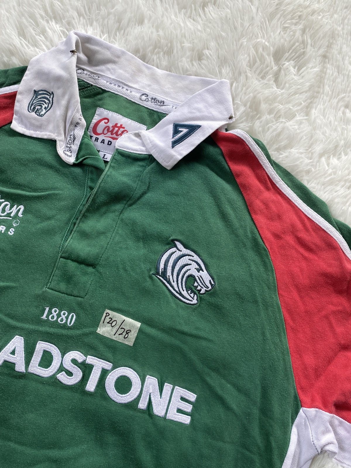 Cotton Traders 🔥Offer🔥Cotton Trader Bradstone Leicester Tiger Long sleeve Size US L / EU 52-54 / 3 - 7 Thumbnail