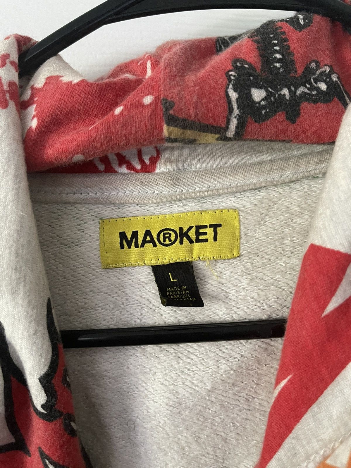 Market CALL MY LAWYER MARKET HOODIE Size US L / EU 52-54 / 3 - 3 Thumbnail