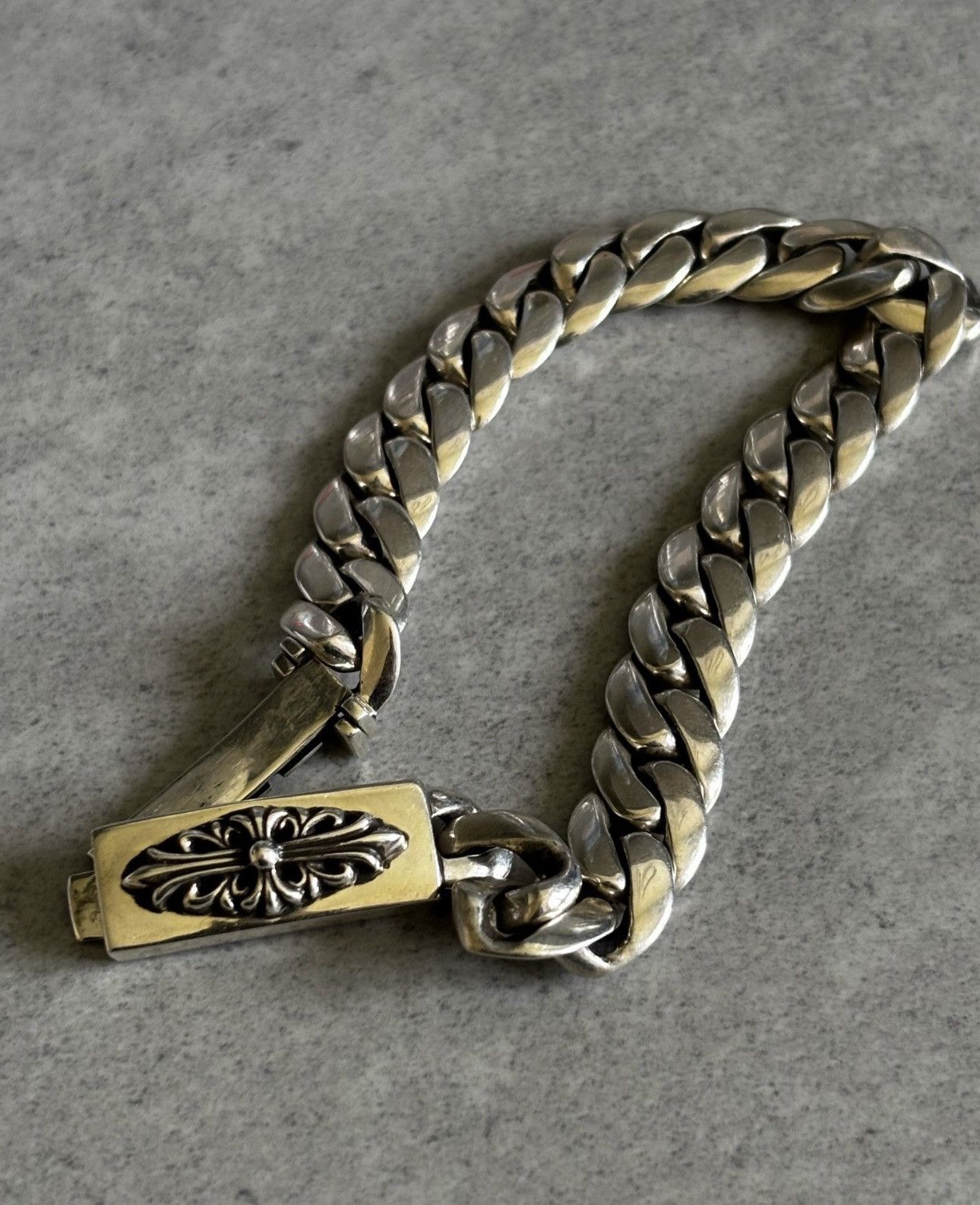 Chrome Hearts Chrome hearts ID Bracelet Cuban Size ONE SIZE - 3 Thumbnail