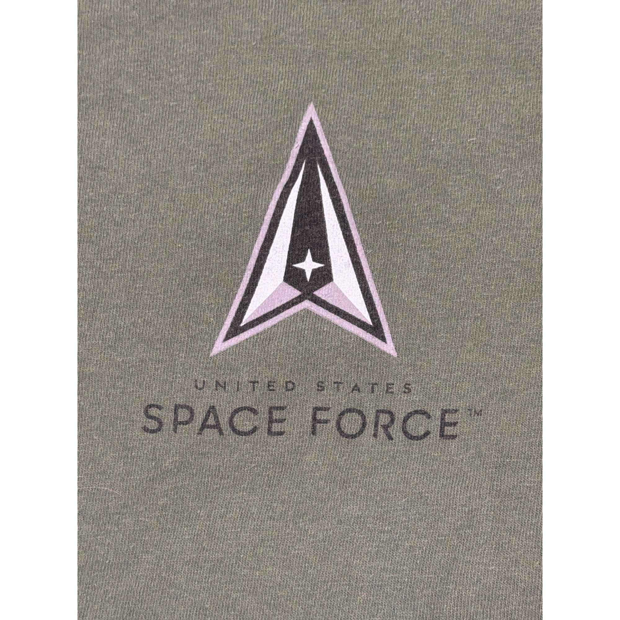 Gildan United States Space Force Logo T Shirt Olive Green Gildan Ul Size US XXL / EU 58 / 5 - 2 Thumbnail