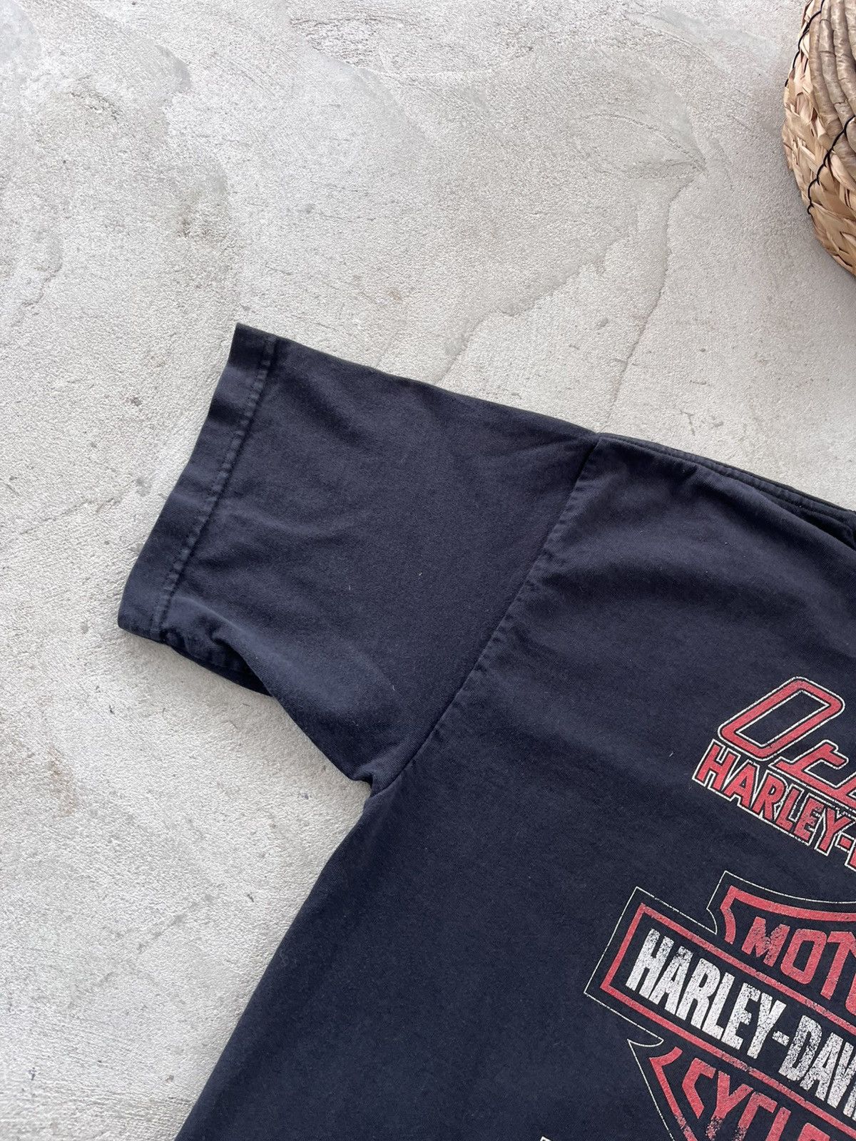 Harley Davidson Vintage Harley Davidson Graphic Black Tshirt Avantgarde Y2K Size US M / EU 48-50 / 2 - 9 Thumbnail