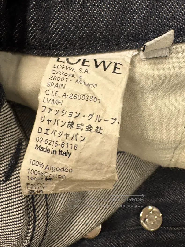 Loewe Loewe Raw Denim Fisherman Pants, Similar to 7-8 Inches, Ca Size US 30 / EU 46 - 6 Thumbnail