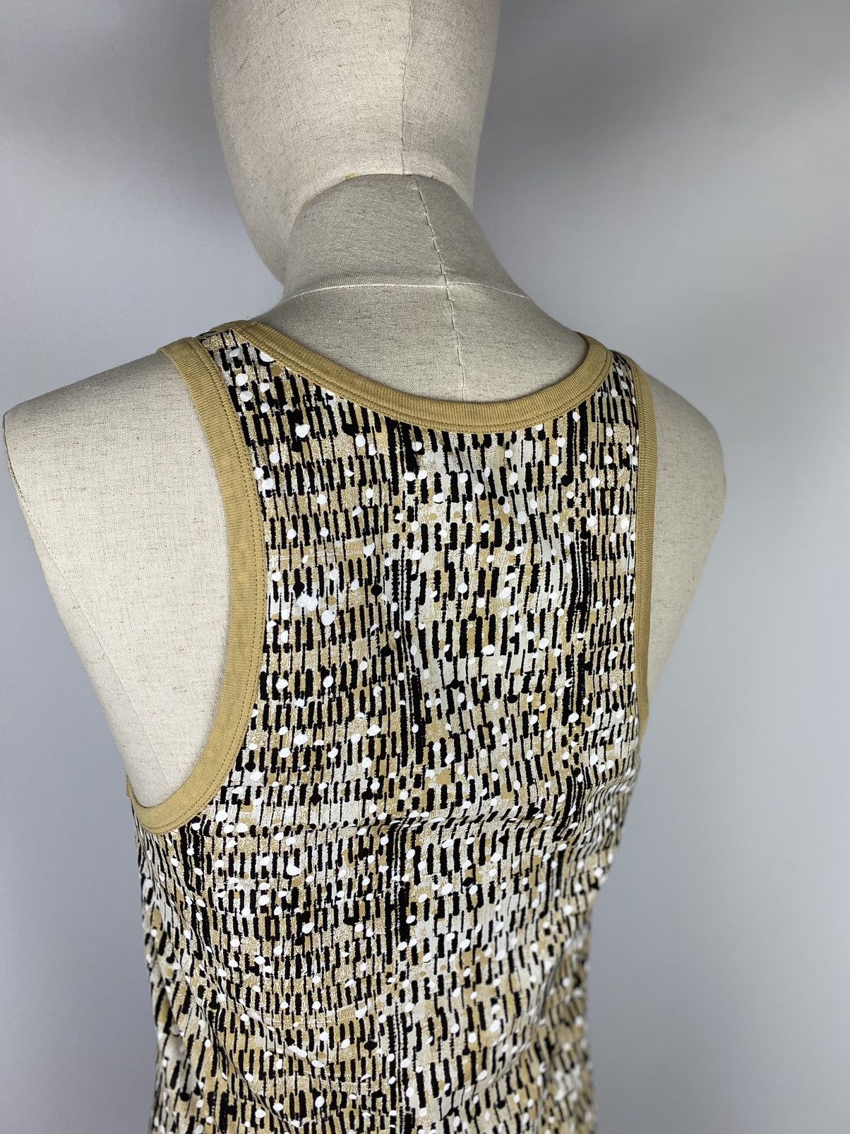 Acne Studios Acne Jeans ladies patterned body vest sleeveless tank top Size XS / US 0-2 / IT 36-38 - 9 Thumbnail