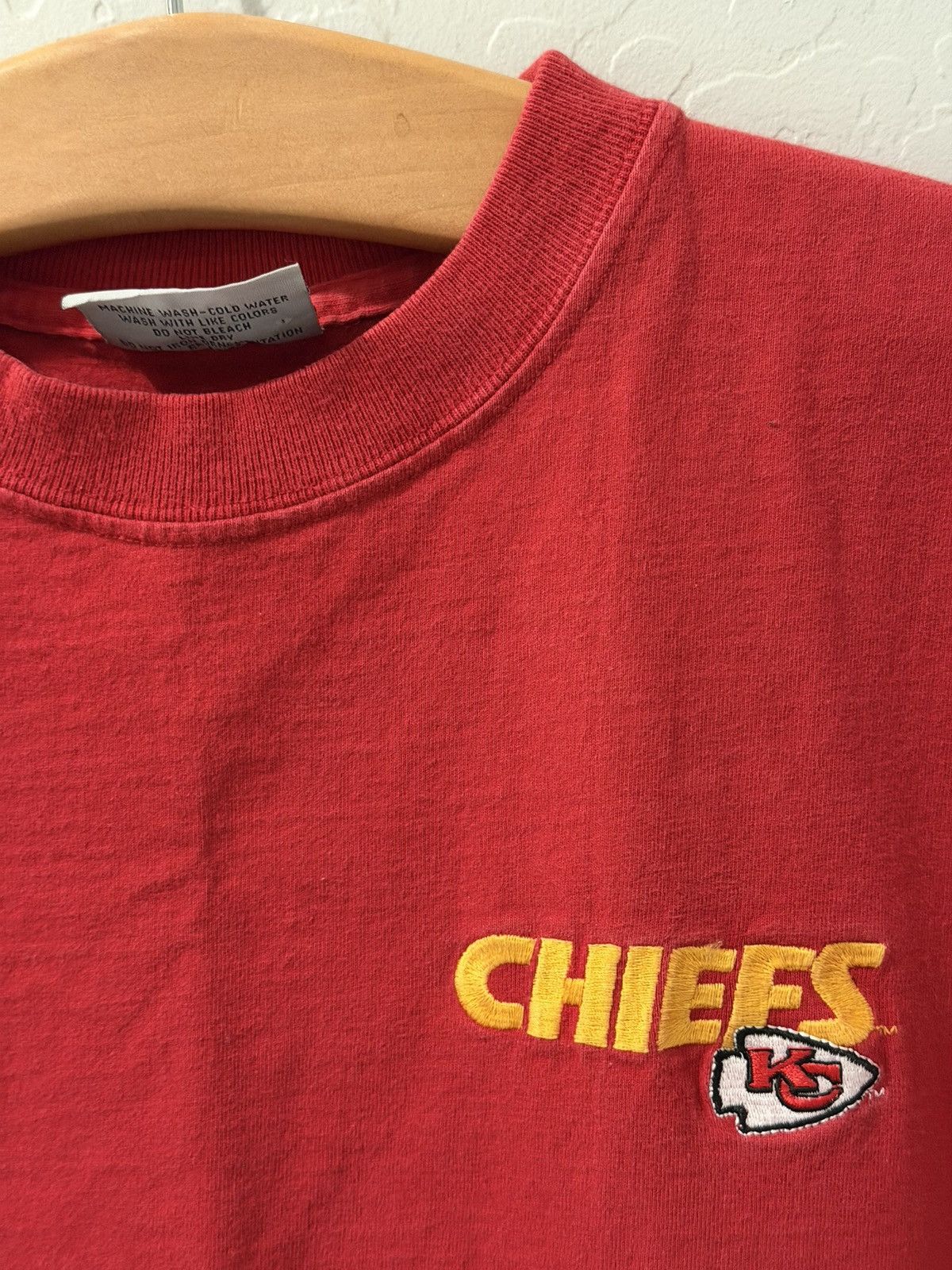 Majestic Vintage Majestic Kansas City Chiefs Pocket Logo Shirt Medium Size US M / EU 48-50 / 2 - 2 Thumbnail