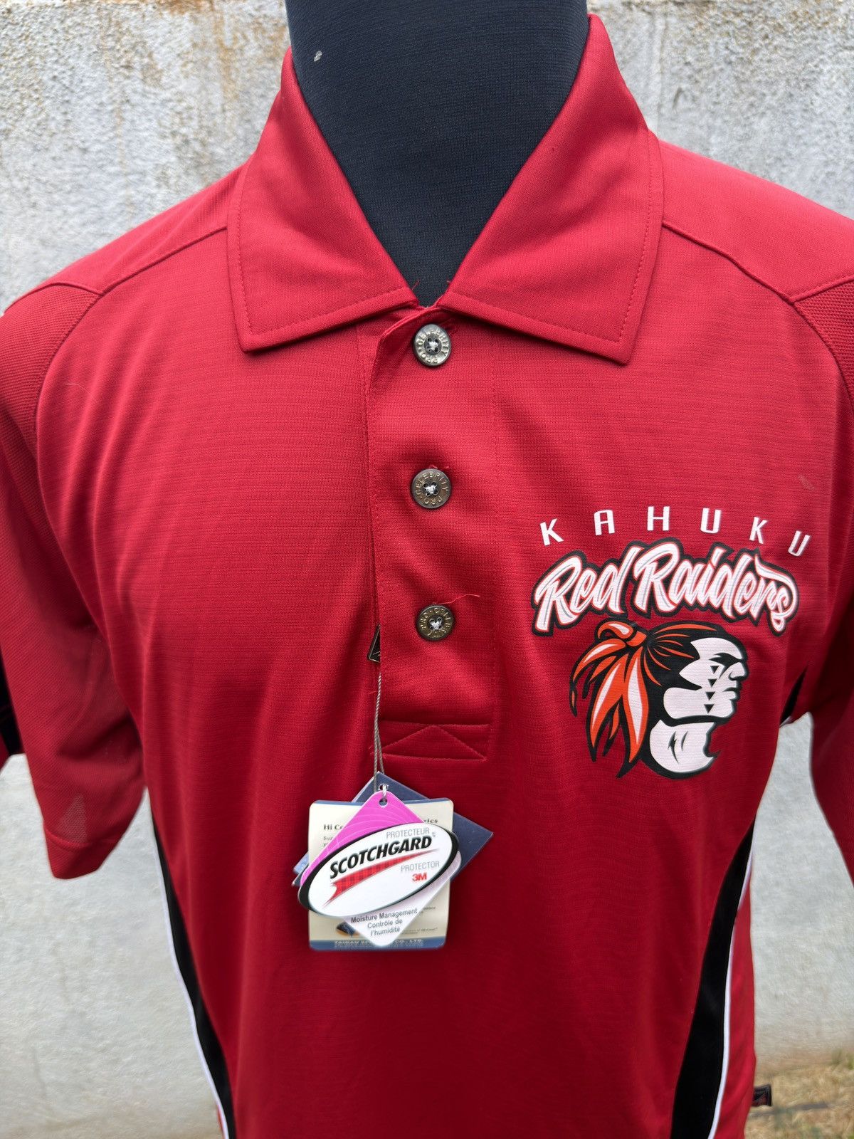 Other New Pro Celebrity Kahuku Red Raiders Polo Shirt Red Men's S Size US S / EU 44-46 / 1 - 3 Thumbnail