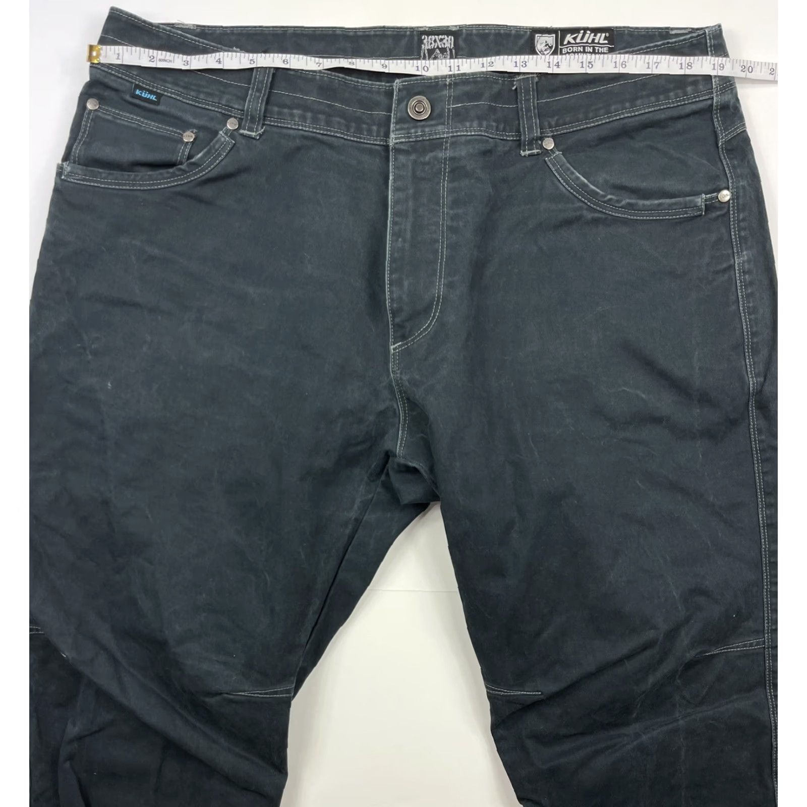 Vintage Kuhl Rydr Blue Hiking Pants 38x30 Men’s Outdoors Regular Fit Cotton Spandex Size US 38 / EU 54 - 5 Thumbnail