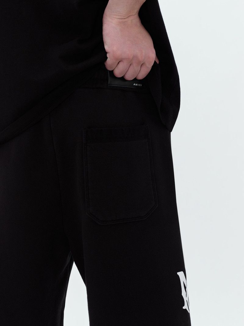 Amiri o1gr1nt0426 Oversized 22 Football Short in Black Size US 40 / EU 56 - 7 Thumbnail