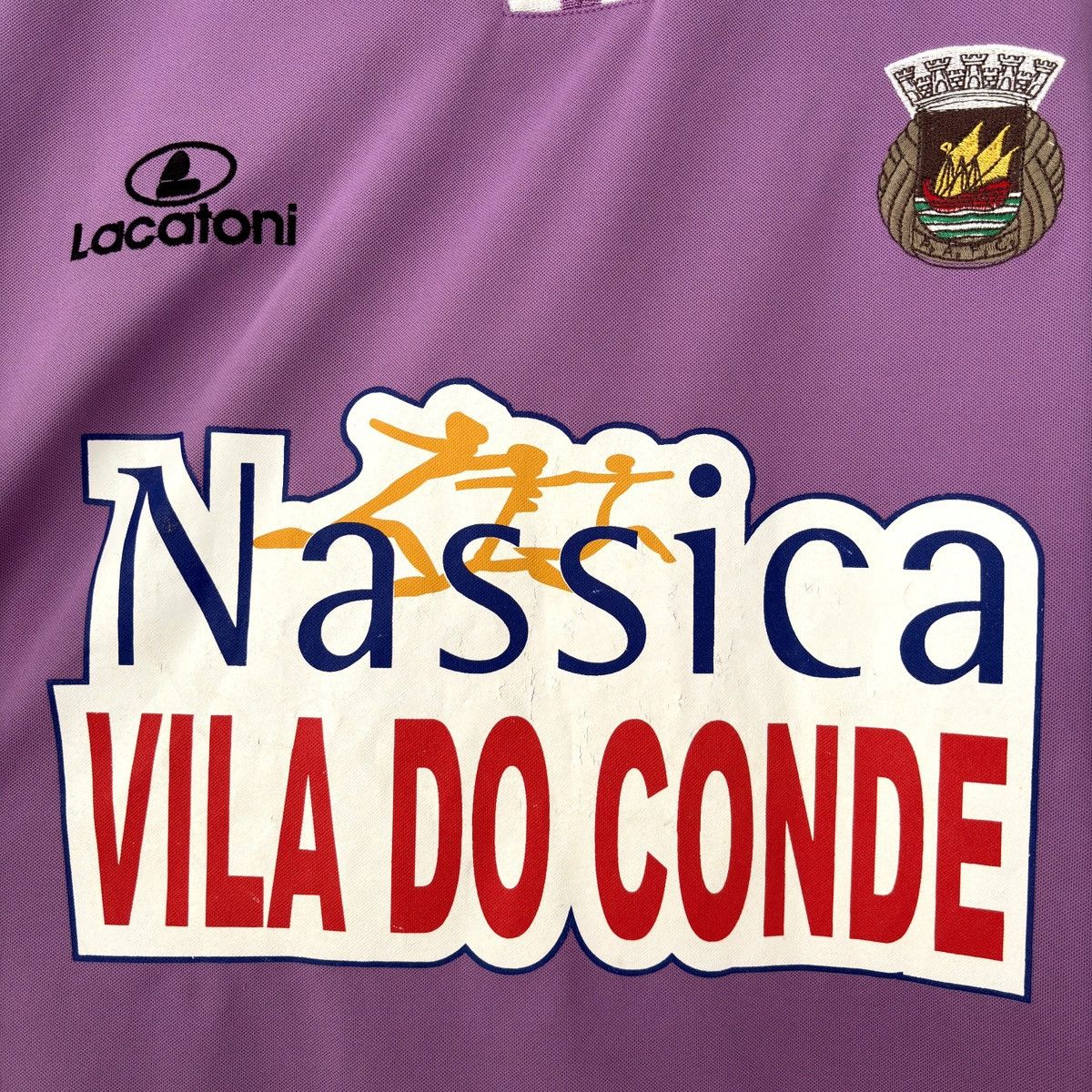 Vintage 2004 2005 Rio Ave Portugal Vintage Match Issue Soccer Jersey Size US L / EU 52-54 / 3 - 3 Thumbnail