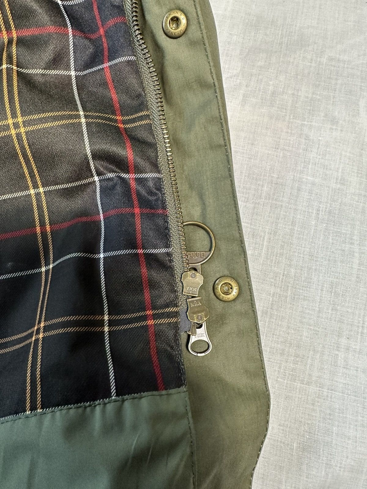 Barbour × Vintage Vintage Barbour Waxed Jacket Coat Made In London Size US M / EU 48-50 / 2 - 5 Thumbnail