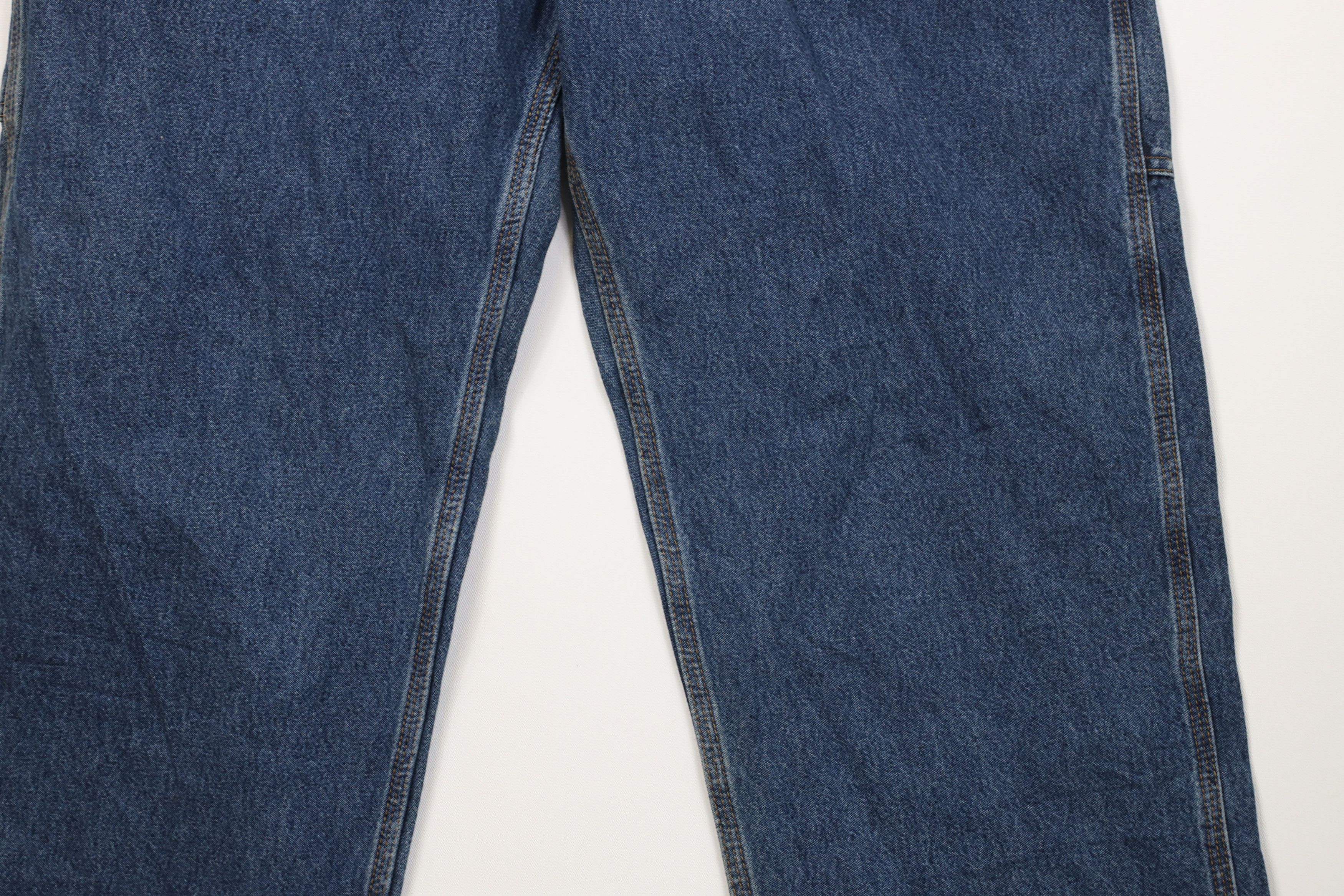 Carhartt Vintage Y2K Carhartt Original Wide Leg Dungaree Denim Jeans Size US 36 / EU 52 - 4 Thumbnail